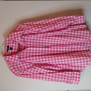 Long sleeves plaid Shirt, size XL, american living